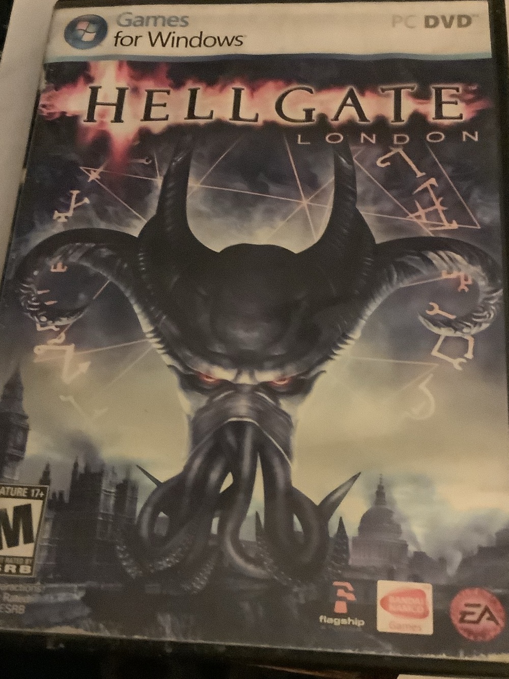 Hellgate London PC Game DVD - Dark Demon Cover
